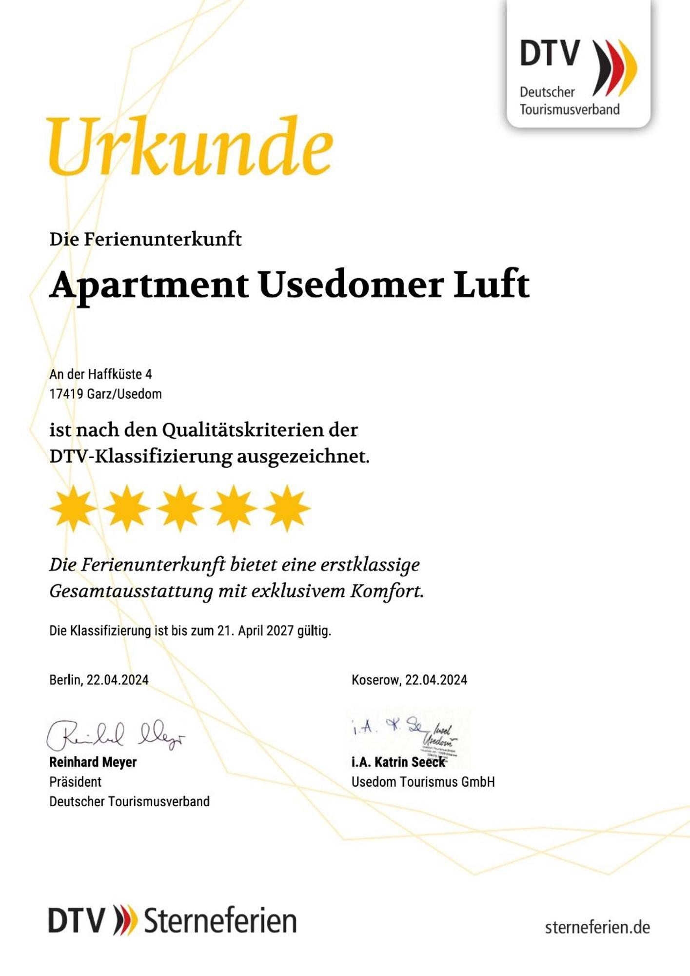 Apartment "Usedomer Luft" Garz  Eksteriør bilde